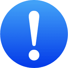 びっくりマークアイコン